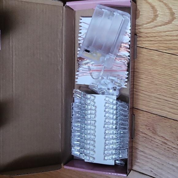 New In Box Photo Clip string lights - Picture 2 of 4